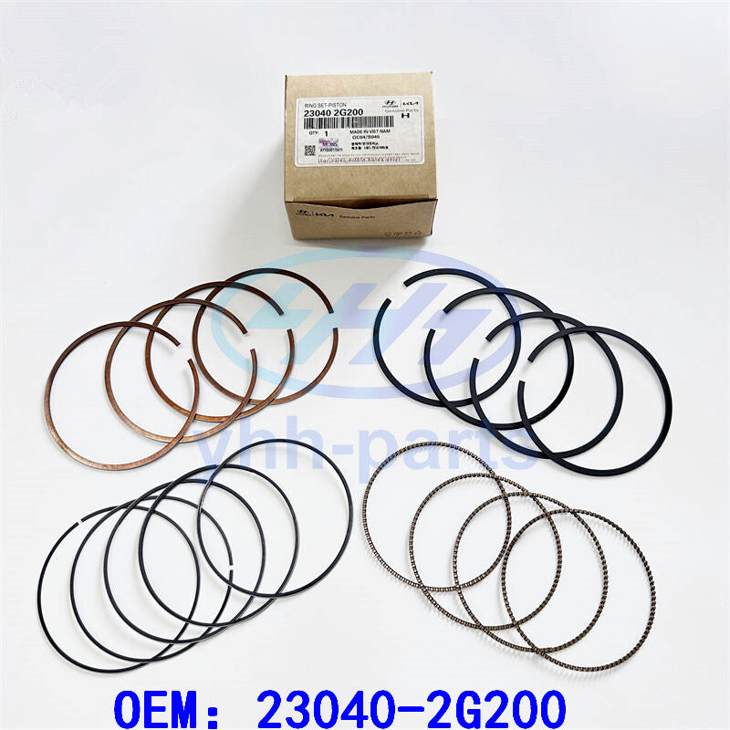 230402G200 ENGINE PISTON RING SET FOR VARIOUS for HYUNDAI for KIA 2.4L