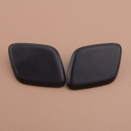 Pair Headlight Washer Nozzle Jet Cap Cover Lid Fit for Ford Focus 2012-2014