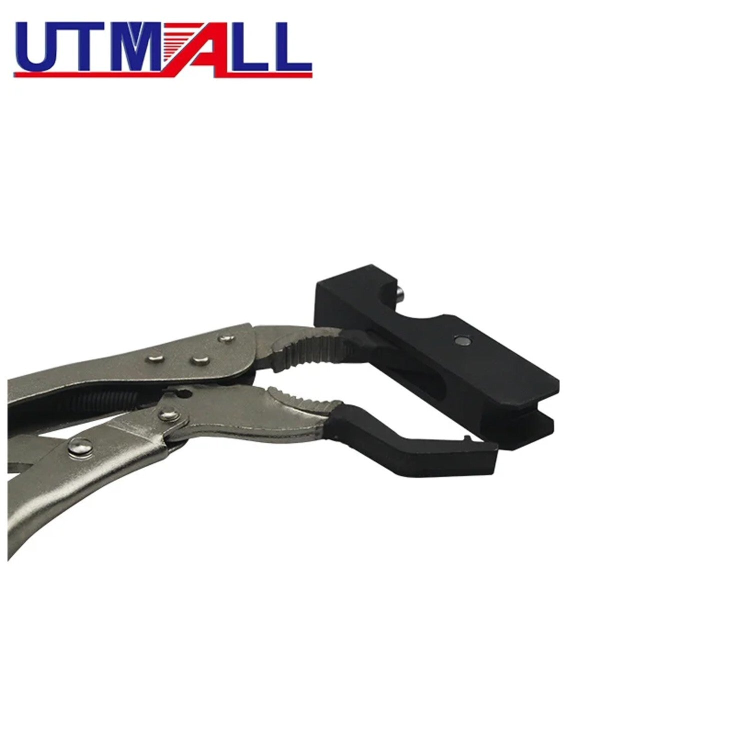 Valve pressure spring compressor installation and removal tool suitable for BMW N42 and N46 engines.