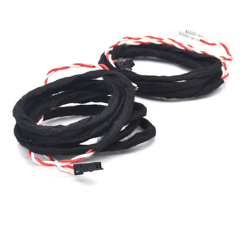 4x Retrofit Door light Cable step courtesy for Mercedes W204 C GLK 2007-2012