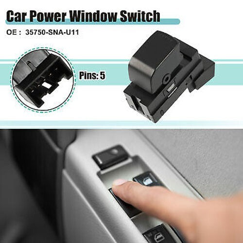 37995-62J00 Right passenger power window switch for Suzuki Grand Vitara 06-13