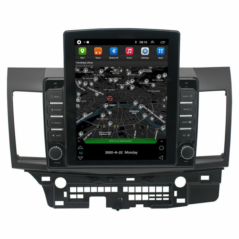 Fit For 2008-2015 for Mitsubishi Lancer Carplay Car Radio Stereo GPS Navi MP5 Player