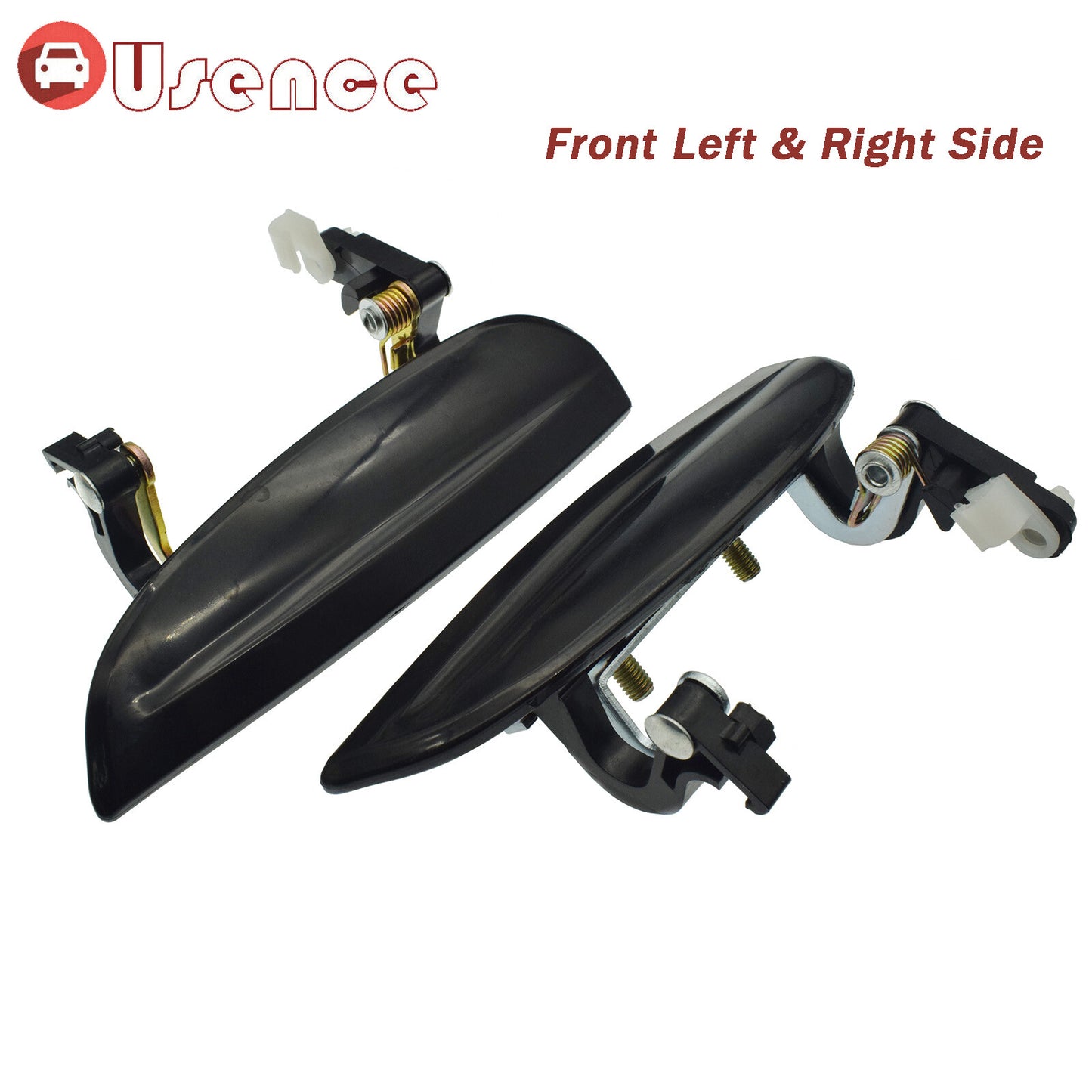 2PCS Front Driver Passenger Side Exterior Door Handle For 2003-2005 for Kia Rio