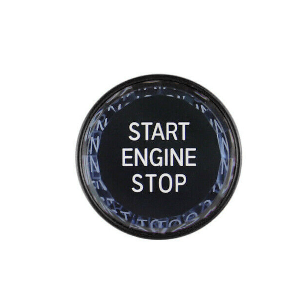 for BMW F20 F23 F30 F32 F10 F12 Engine Start Stop Push Button Crystal Cover Trim