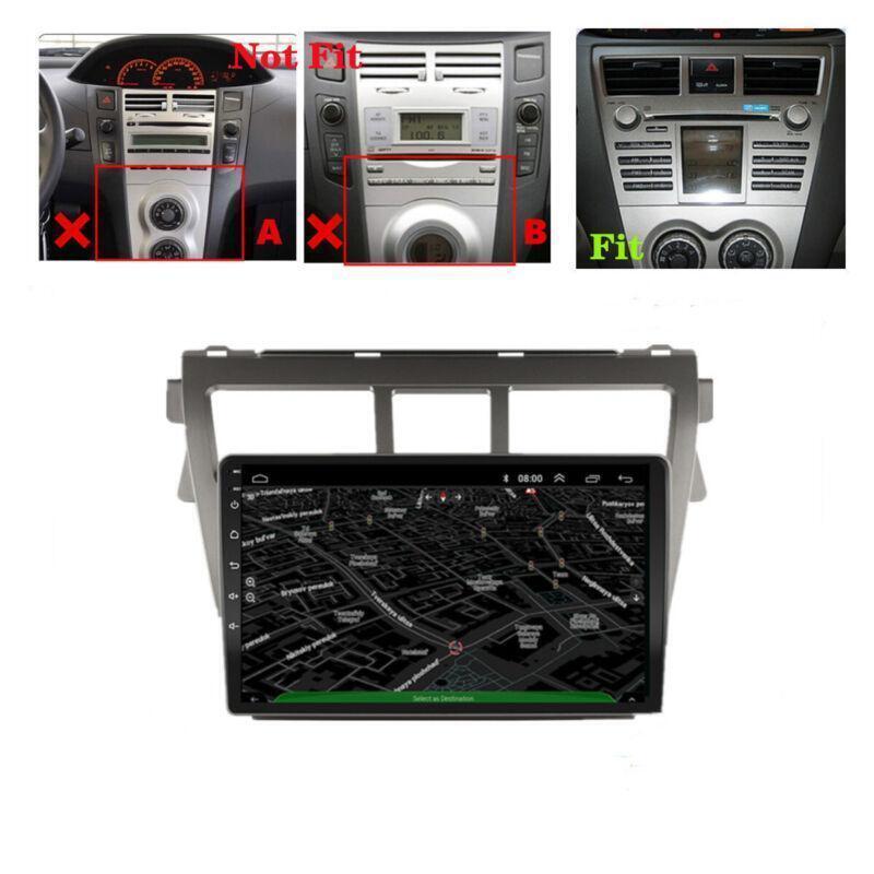 9 Radio Android 11 Stereo 16G Nav Head Unit for Toyota Yaris Sedan Vios 07-12