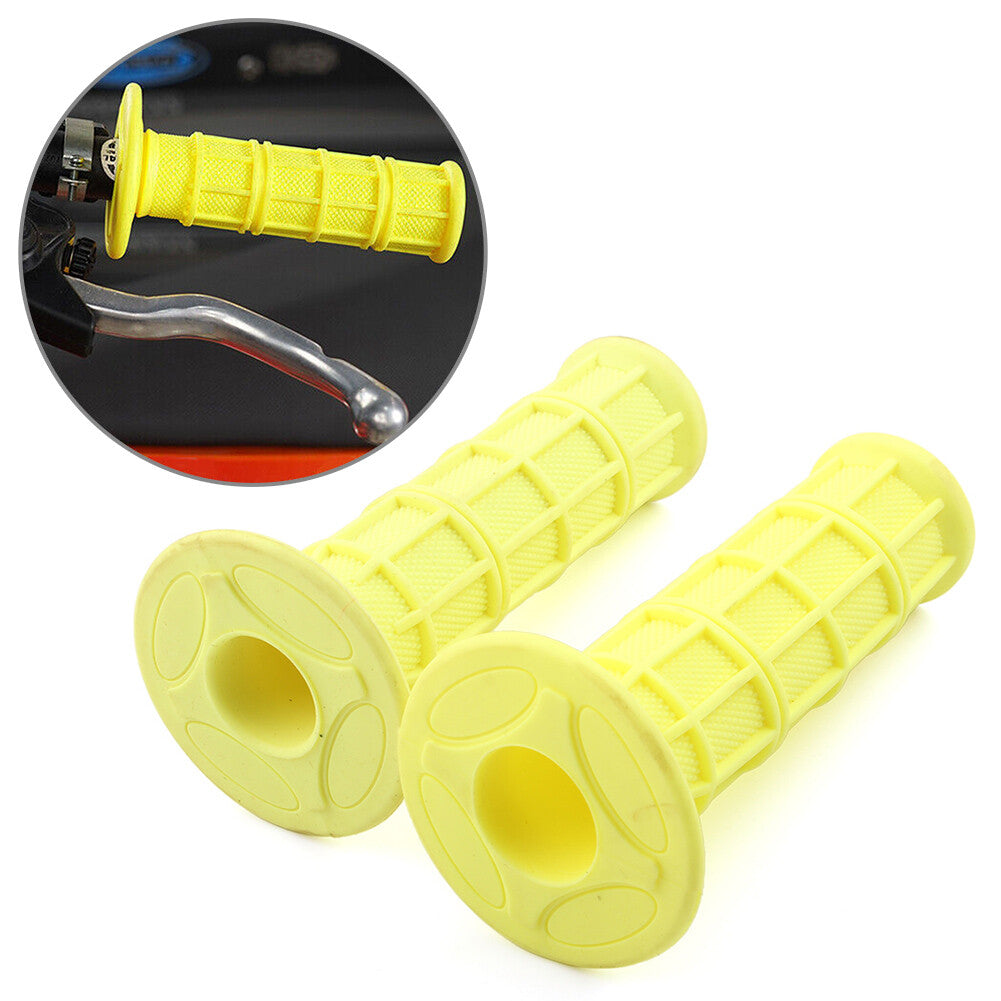 For ATV MX Dirt Bike Enduro 7/8 1 Pro Hand Grips Throttle Handle Bar Green