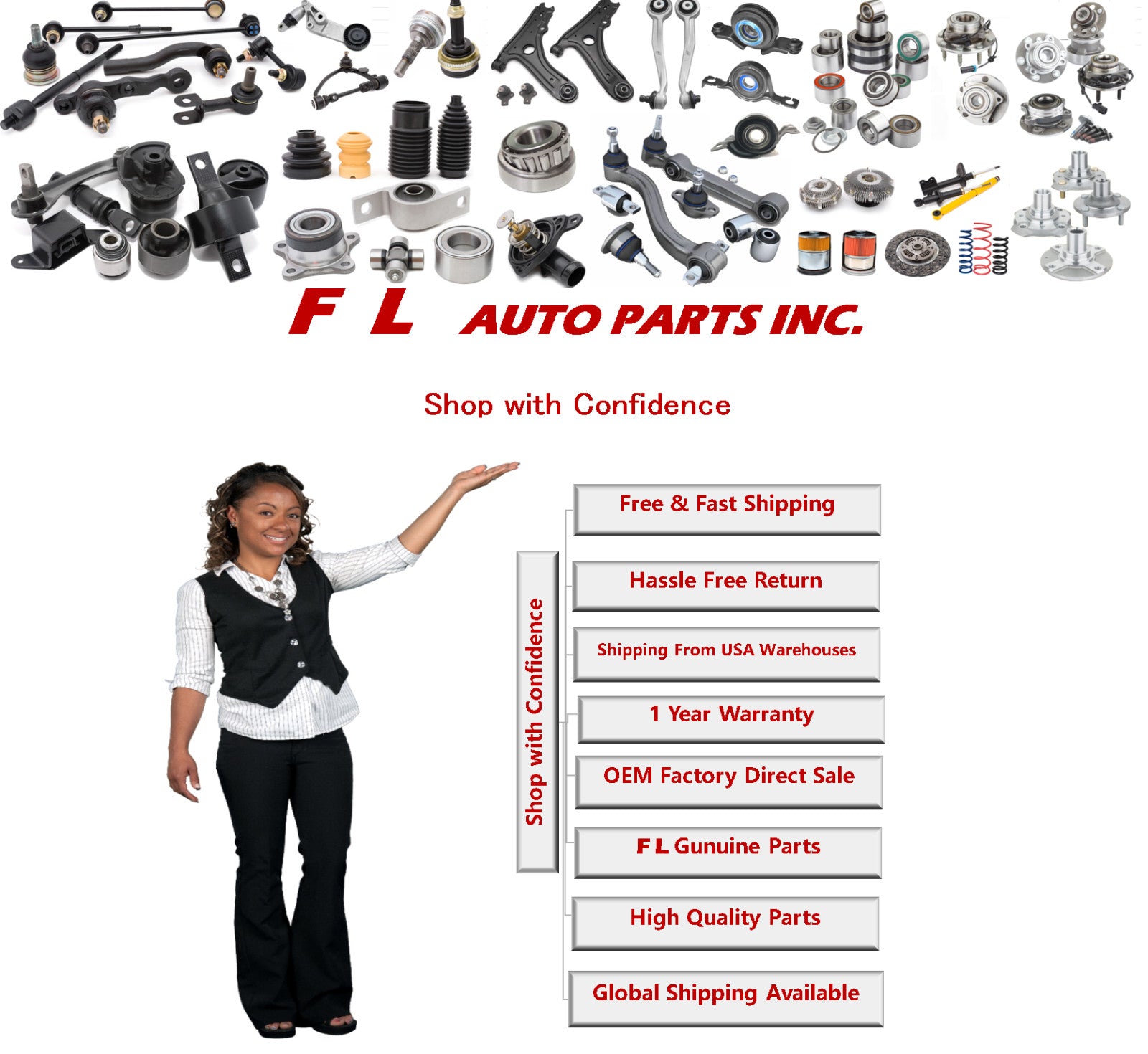 Front Control Arm Bush  Ball Joint For 2001-2006 for Lexus LS430 2 Side 48610-59035
