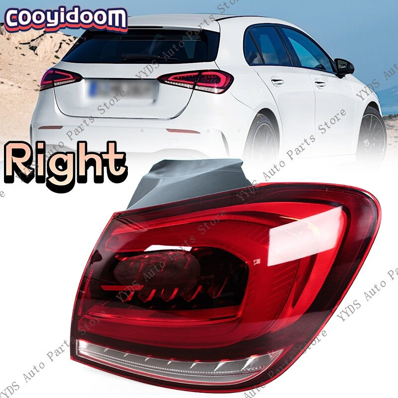 Right Outer LED Taillight for Mercedes-Benz A-Class W176 W177 2018-22 Hatchback
