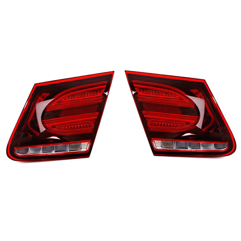 Red LED taillights (LHRH) for Mercedes-Benz E-Class W207 2014-2017 Coupe.