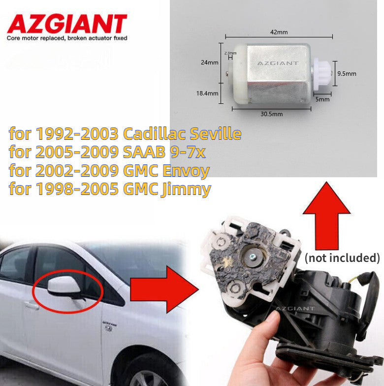 Automotive door lock actuator motors are suitable for Chevrolet Lumina/Tahoe models from 1995-2001 and 1997-2007.
