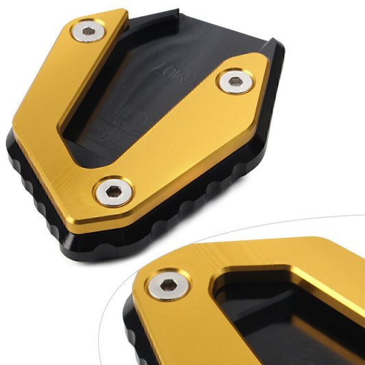 Kickstand Side Stand Enlarge Plate Fit for Yamaha MT-07 TRACER700 FZ-07 2014-21 Gold