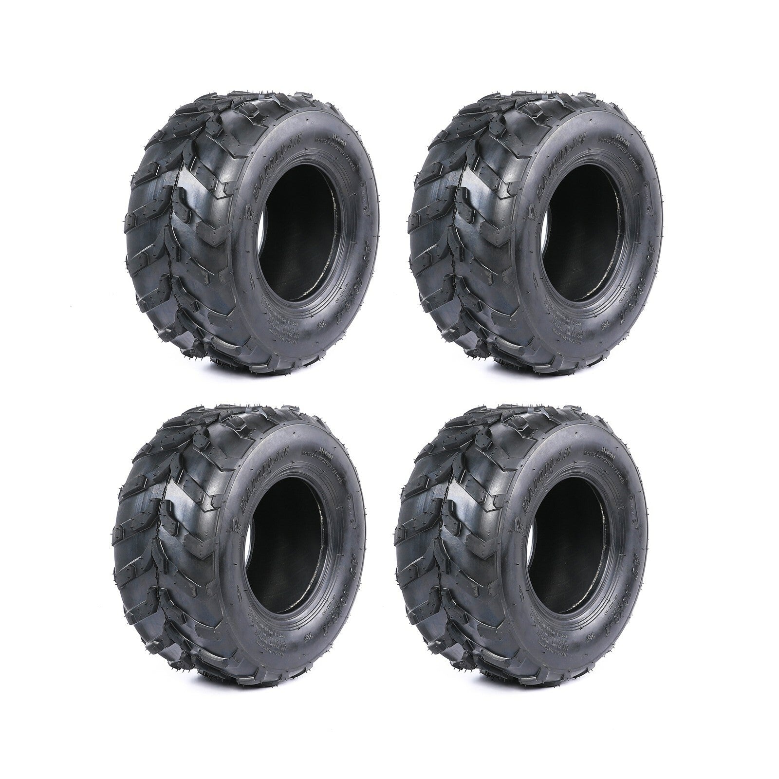 4-pack 16x8x7 tubeless all-terrain vehicle/go-kart tires 200/55-7 off-road tires - Taodao