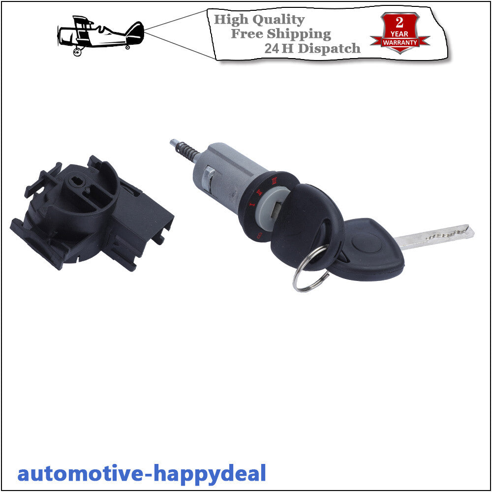Ignition Switch Barrel 2 Keys for VAUXHALL COMBO C MERIVA-A for CORSA -C TIGRA-B