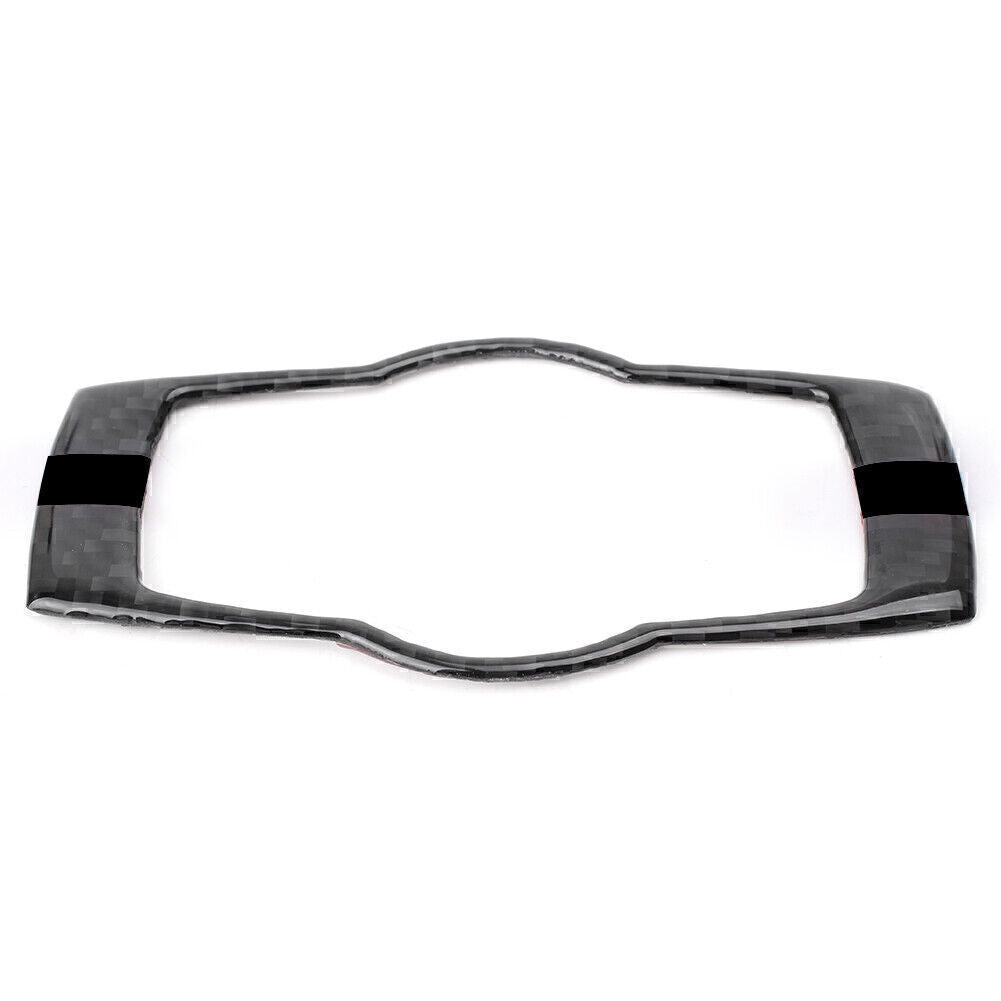 Fit for BMW 3 Series E90 Carbon Fiber 1x Car Headlamp Switch Button Frame Cover Trim