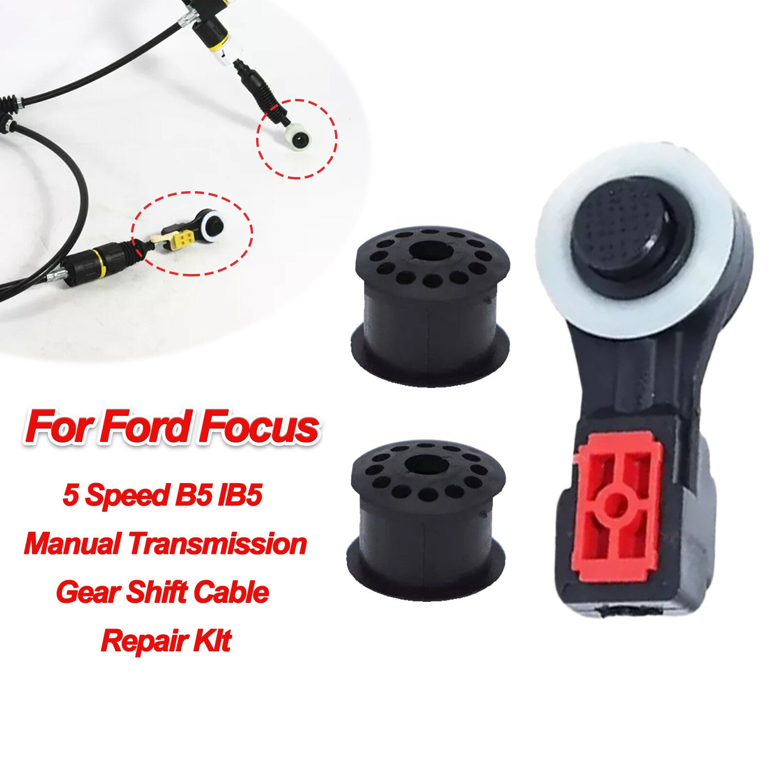 for Ford Focus 98-11 Manual Transmissiol Gear Shift CABLE Repair 5 Speed B5 IB5