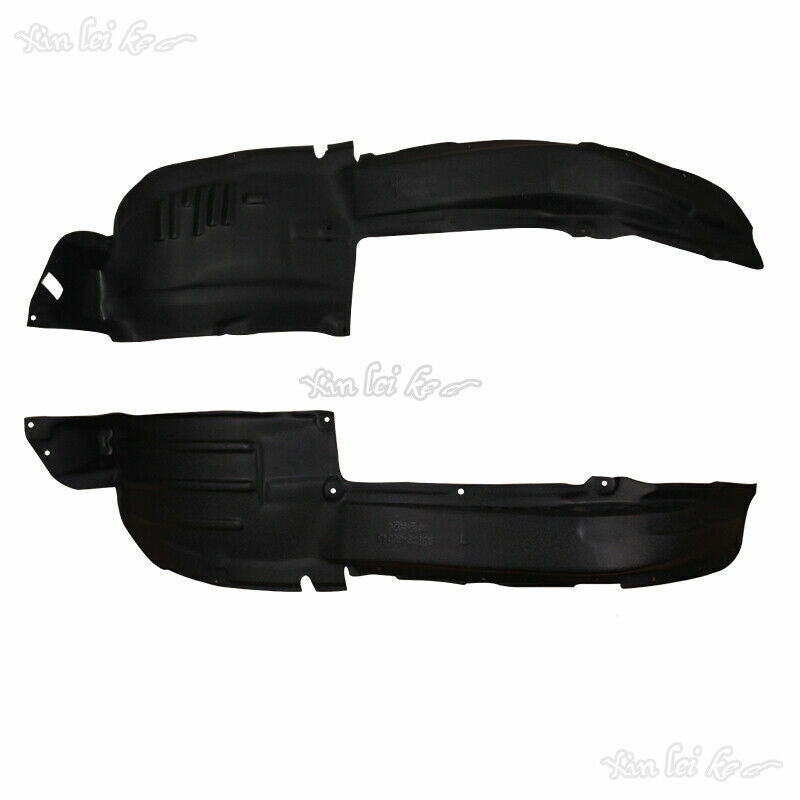 for Toyota Prado 2003-2009 Black Front Fender Wheel Well Splash Guard Lining 2x