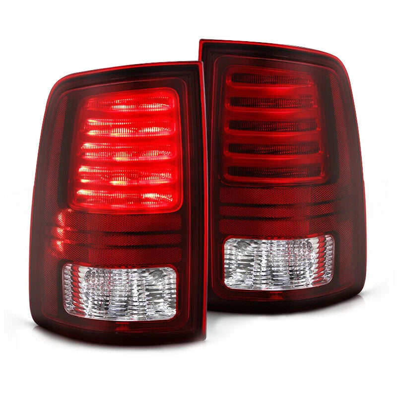 1Pair Rear LED Tail Light Assembly for Dodge Ram1500 2013-2018 Turn Signal Light