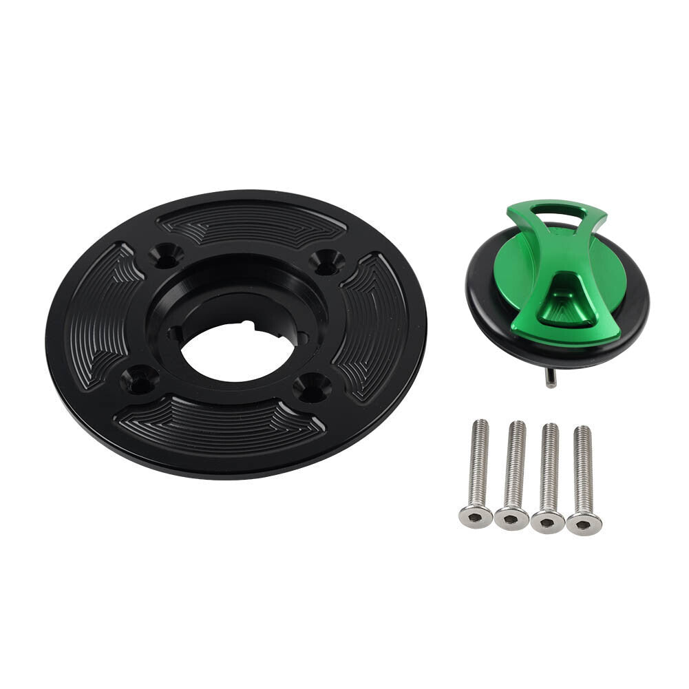 Fuel Gas Tank Cap Cover Green For RSV1000 04-08 Tuono V4R 11-17 RSV4 R