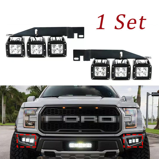 fog light bumper mounting bracket kit for Ford F-150 2017 2018 2019 2020