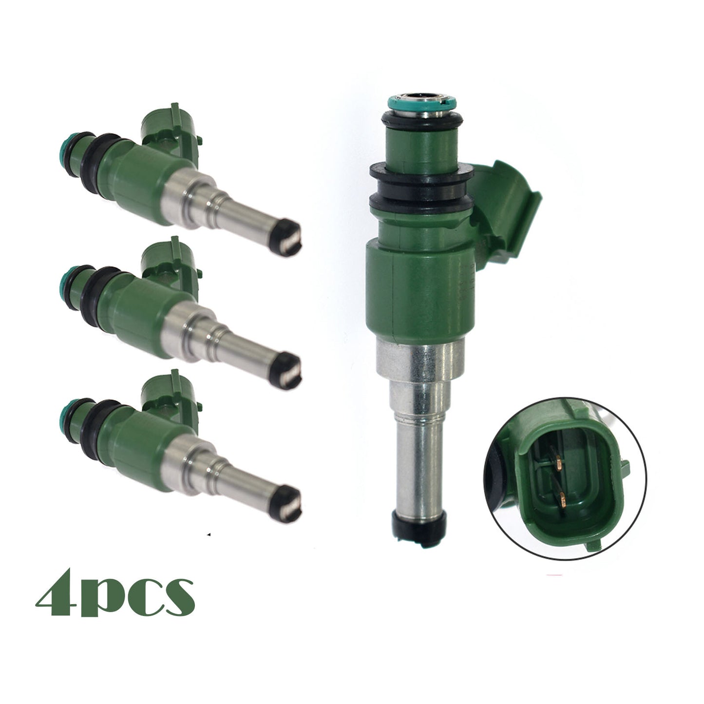 4psc Fuel Injector 3B4-13761-00-00 For 07-2017 for Yamaha Grizzly 550 700 YFZ450R