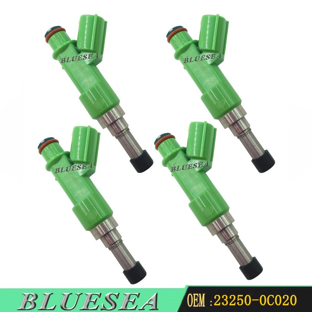 4pcs New Fuel Injector 23250-0C020 for Toyota Hilux Vigo 2TR FE for Land Cruiser 4L