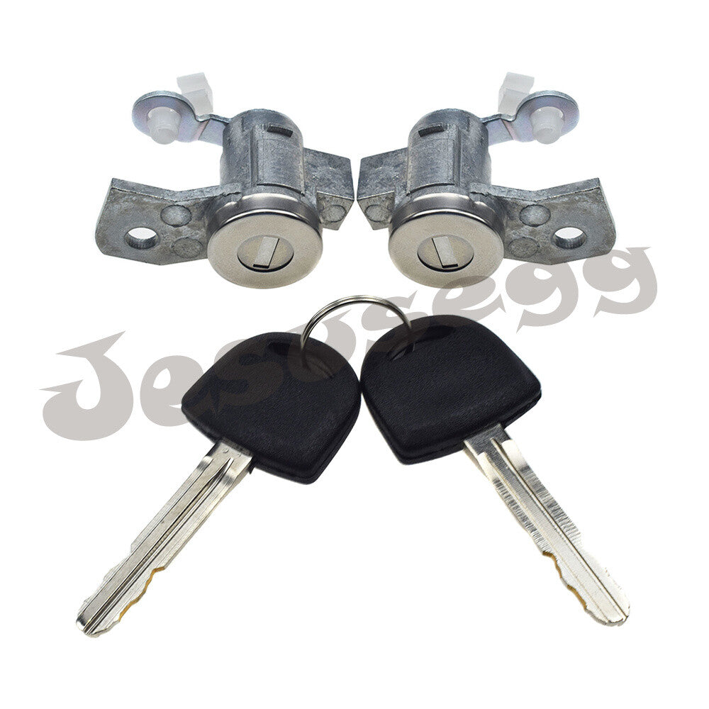 Front RightLeft Door Lock Cylinders w/ Keys for Chevrolet for Hummer 19121155