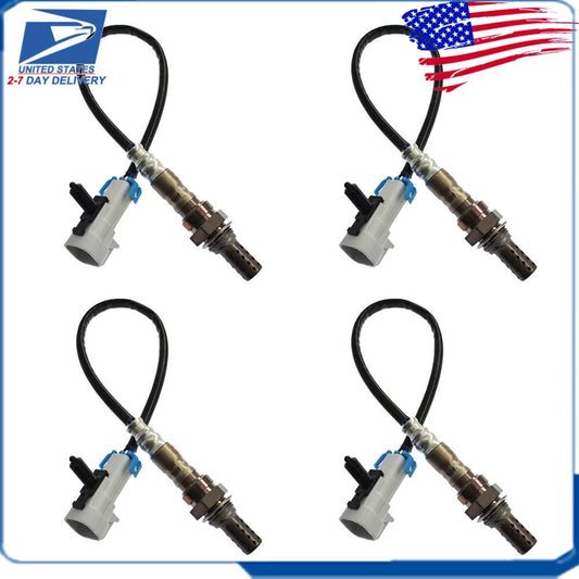NEW 4x O2 Oxygen Sensor Upstream Downstream 234-4668 for Chevy 1500 5.3L for GMC