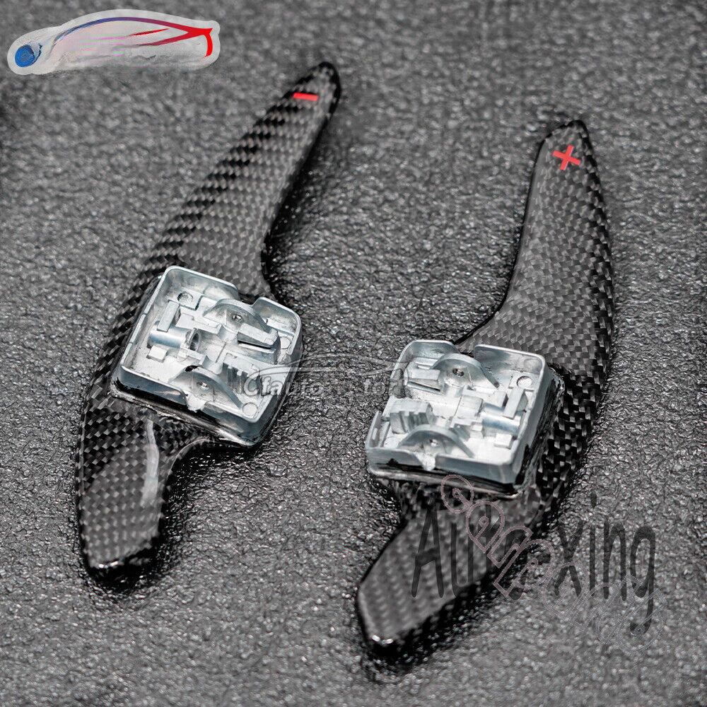 Carbon Fiber Paddle Shifter for Chevrolet for Corvette C7 Camaro Steering Wheel New