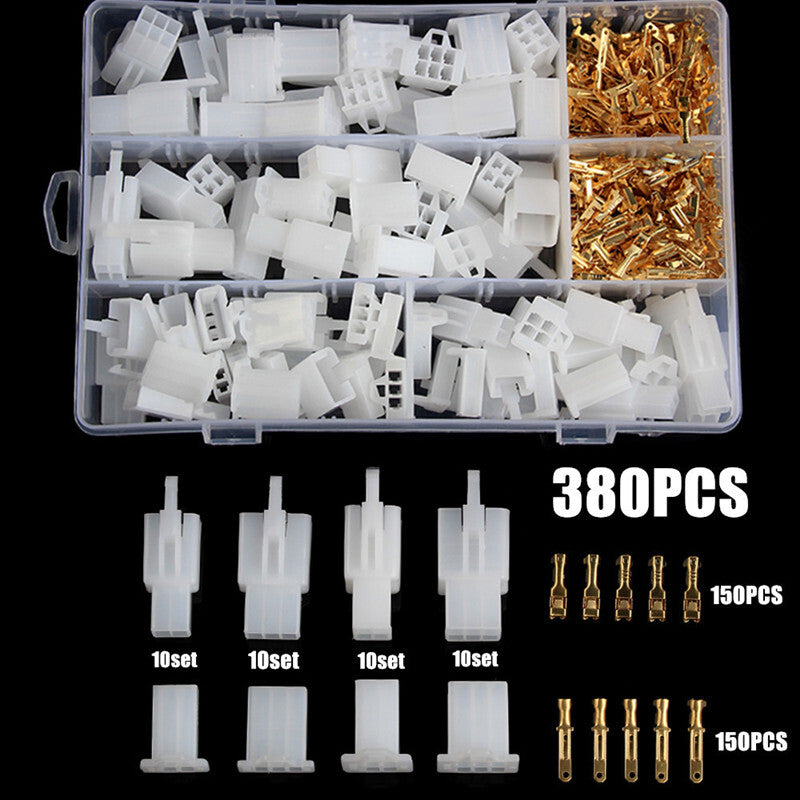 Car Electrical Wire Connector 2.8mm Series Male Female Cable Terminal Plug Kit