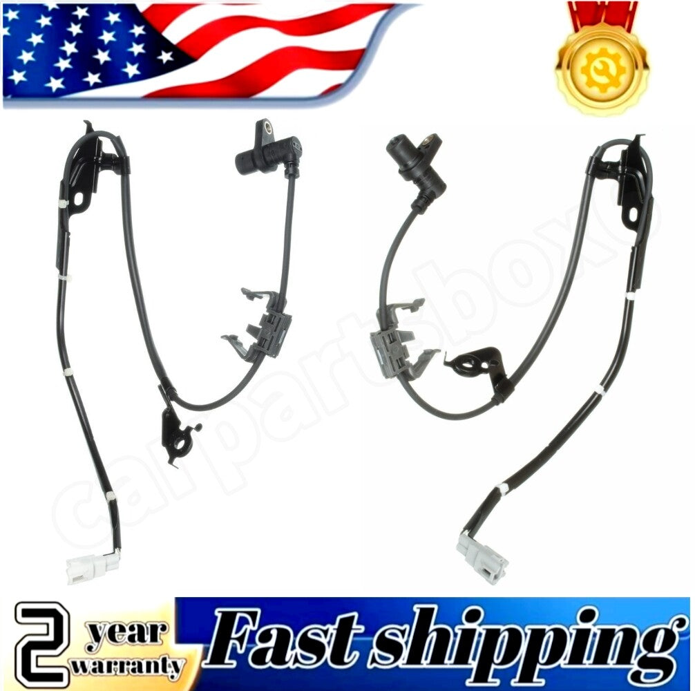 Two ABS wheel speed sensors, front and left/right, suitable for Toyota Highlander 2001-2004.