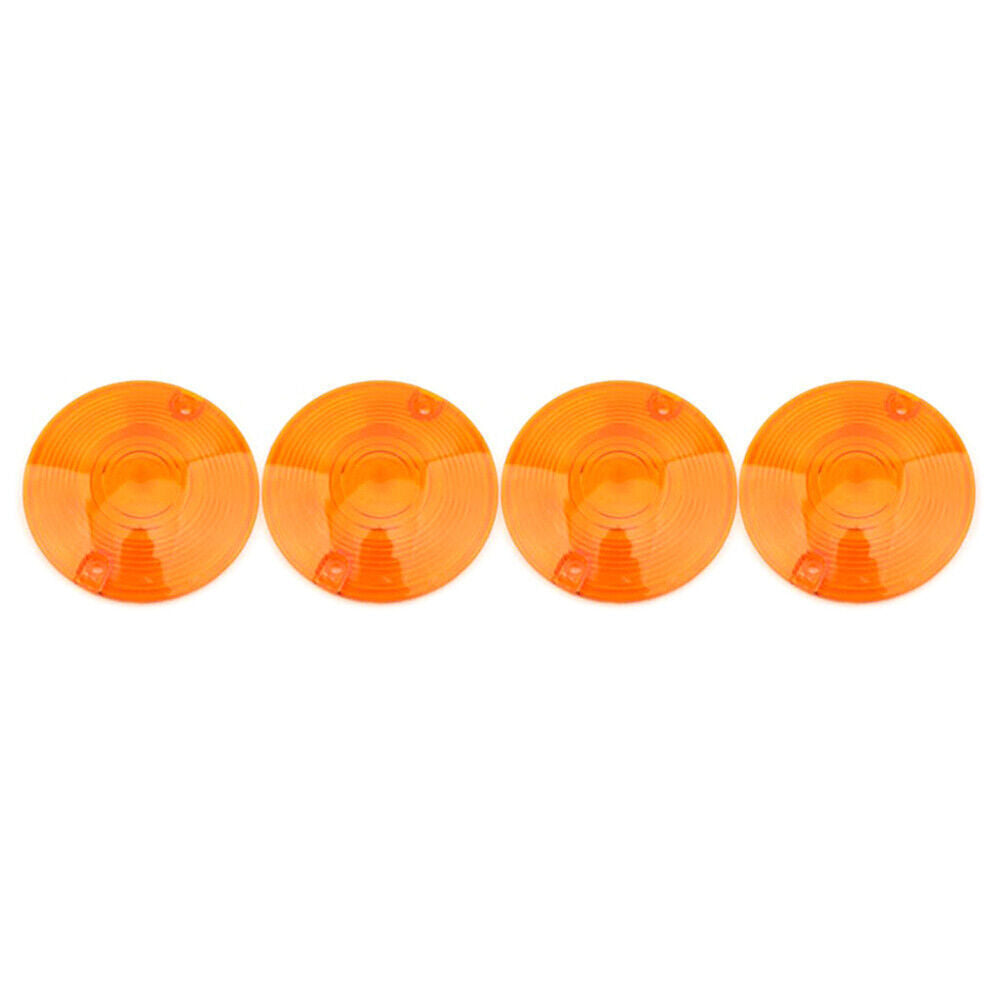 Turn Signal Light Indicator Cover Amber Lens for Harley Davidson Electra Glide