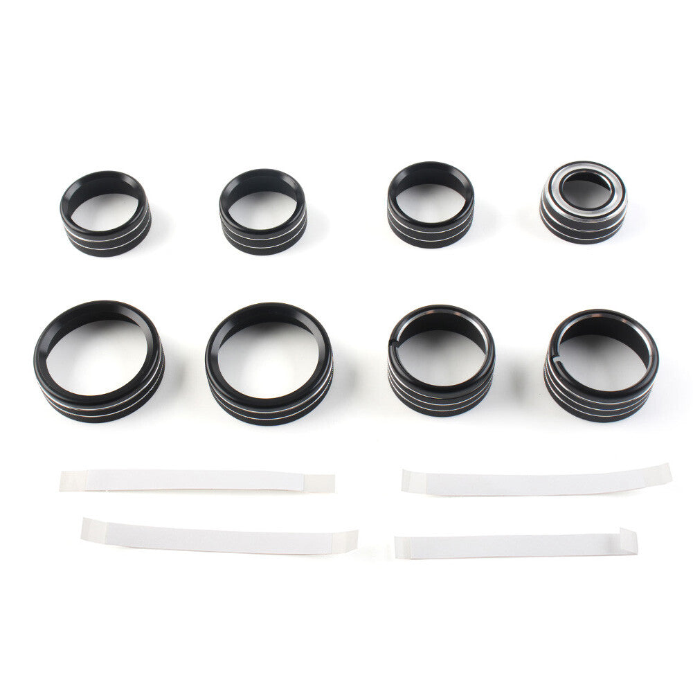 Center Console Air Conditioner Switch Button Knob Trim Black for Chevrolet for GMC
