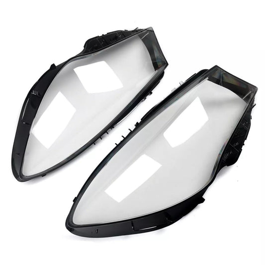 2-Piece Clear Headlight Lens Covers for Mercedes-Benz W117 CLA250 CLA45 (2016-2019)