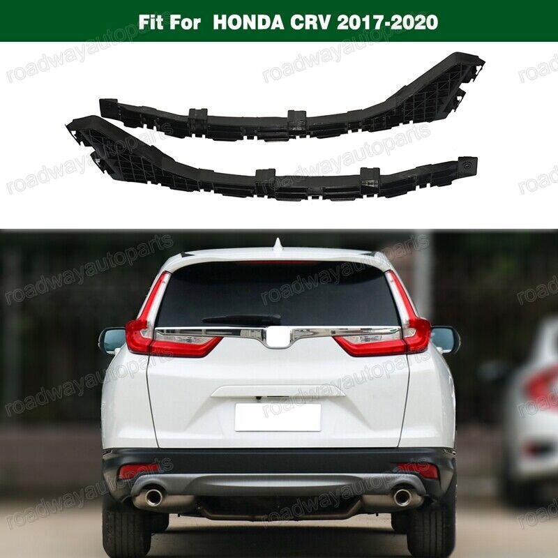 Left+Right Side Rear Bumper Bracket Support Retainer Fit for HONDA CRV 2017-2020