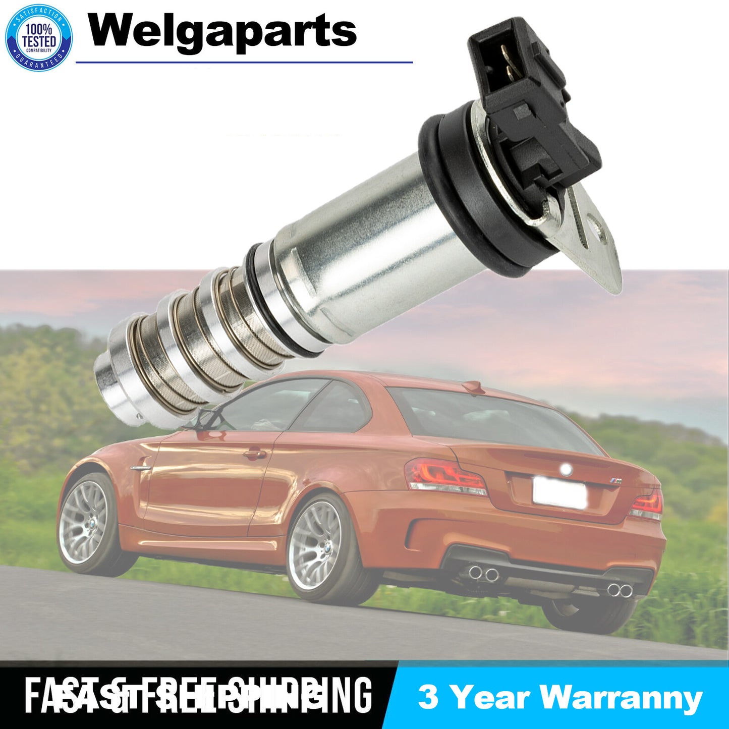 VANOS VVT Variable Timing Solenoid for BMW 535i 550i 650i 740i 750i 11368605123