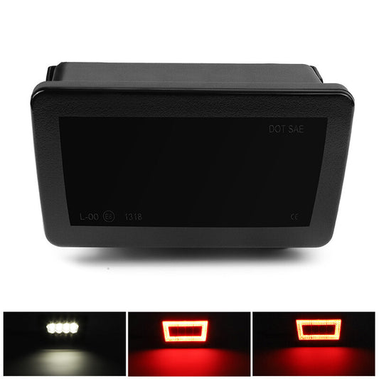 Smoke F1 style LED Rear Fog Tail Brake Light Reverse For 11-21 for Subaru WRX STI X