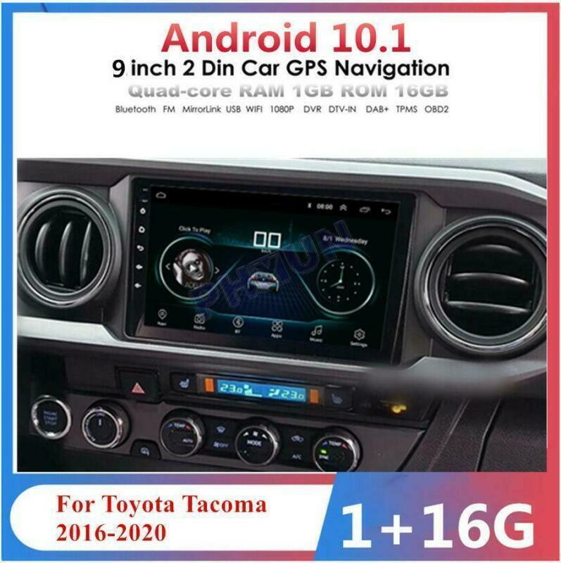 9 For 2016-2020 for Toyota Tacoma Android 10.1 Car Radio Stereo GPS Player BT WIFI