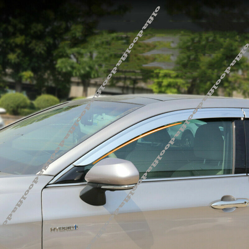 for Toyota for Avalon 19-22 silver Window Visor Vent Sun Shade Rain Guard Door Visor
