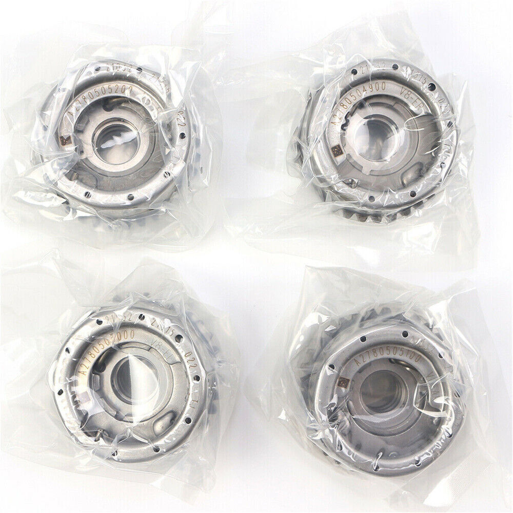 Timing Chain Kit Camshaft Adjuster Sprockets for Mercedes-Benz E500 M278 4.7L V8