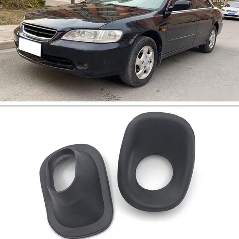 Pair Front Bumper Fog Lamp Light Cover Bezel Fit for Honda Accord 2.3 1998-2002