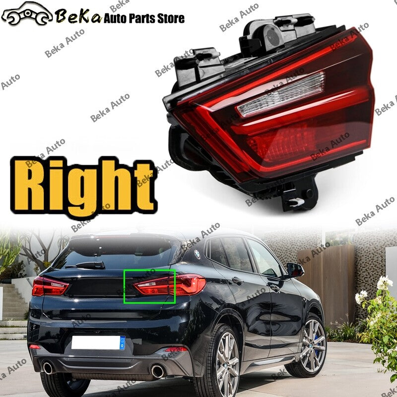 piece for BMW X2 F39 2020 - 2023 Right Inner Taillight LED Rear Brake Light Assembly