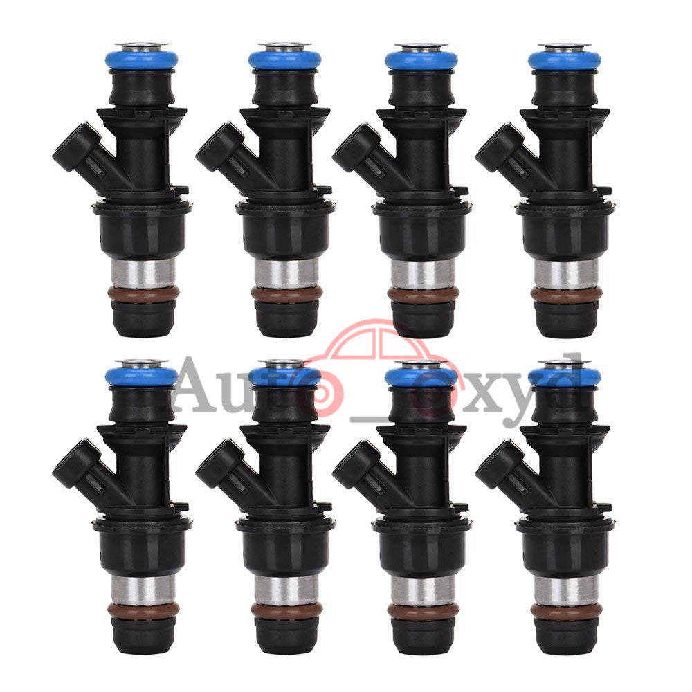 8PCS Fuel Injectors 2001-2007 for Chevy for GMC for Cadillac for Chevrolet 4.8L 5.3L 6.0L