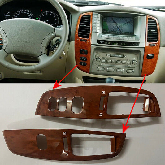 for Land Cruiser LC100 FJ100 Instrument Air Vent Finish Panel Garnish Repair kit