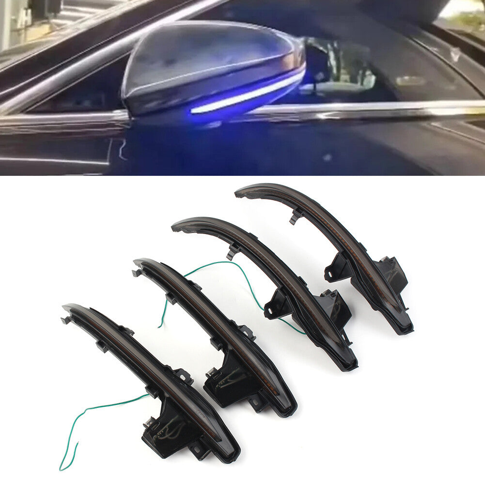 Turn Signal Light LED Side Wing Mirror Indicator Lamp for Audi A6 C8 S6 A7 RS7