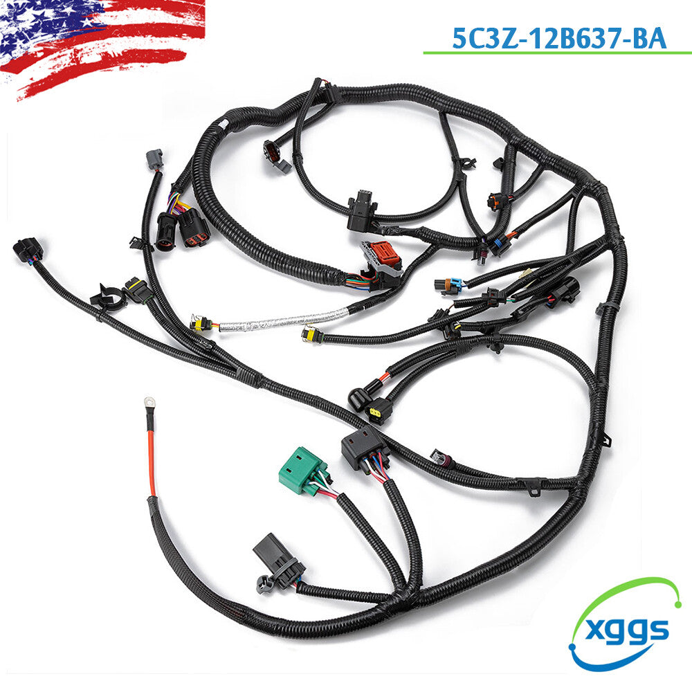 5C3Z12B637BA Engine wiring harness suitable for Ford F-250, F-350, F-450 Super Duty 2005-07