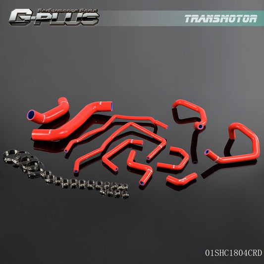 Suitable for 08-11 for Subaru Impreza WRX MK10 GRB/GH Red Silicone Coolant Hose Clamps
