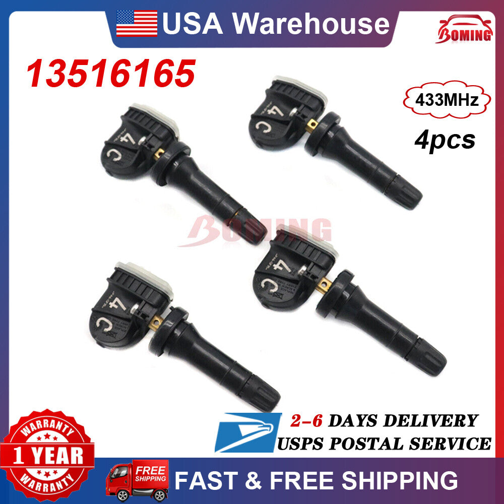 NEW 433Mhz 13516165 Tire Pressure Sensor TPMS For GM for Chevrolet Silverado for GMC USA