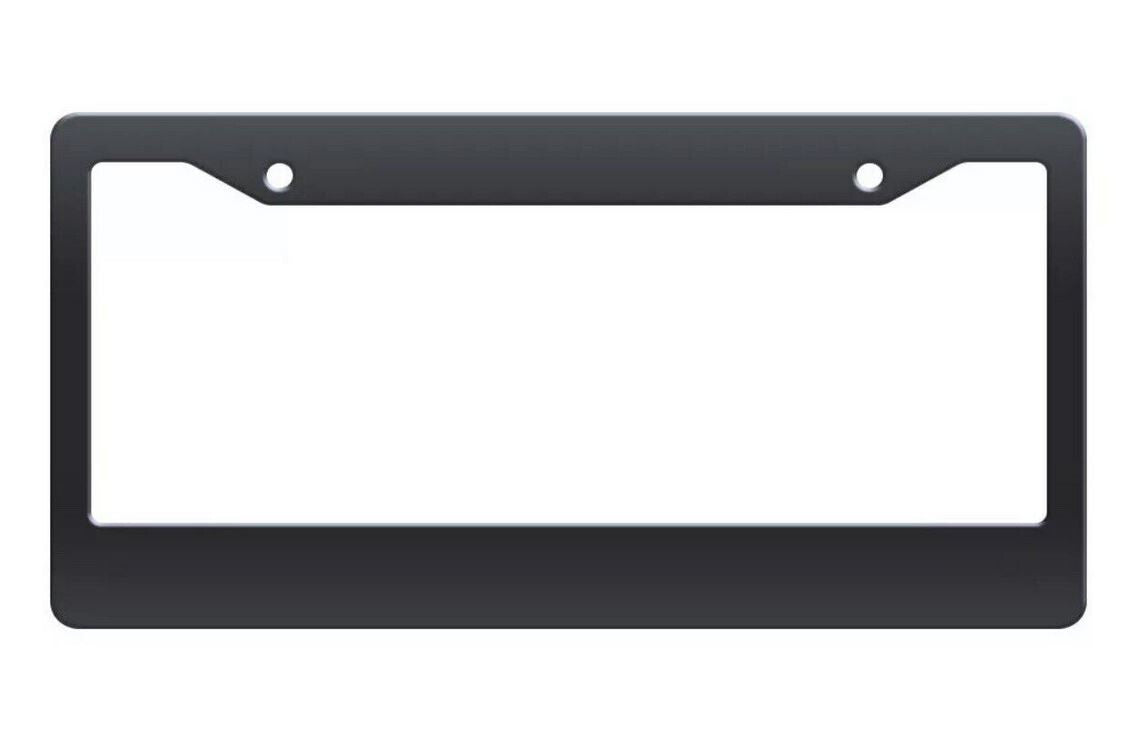 Car license plate frame cover cap, trunk black plastic, suitable for new  for ford  models