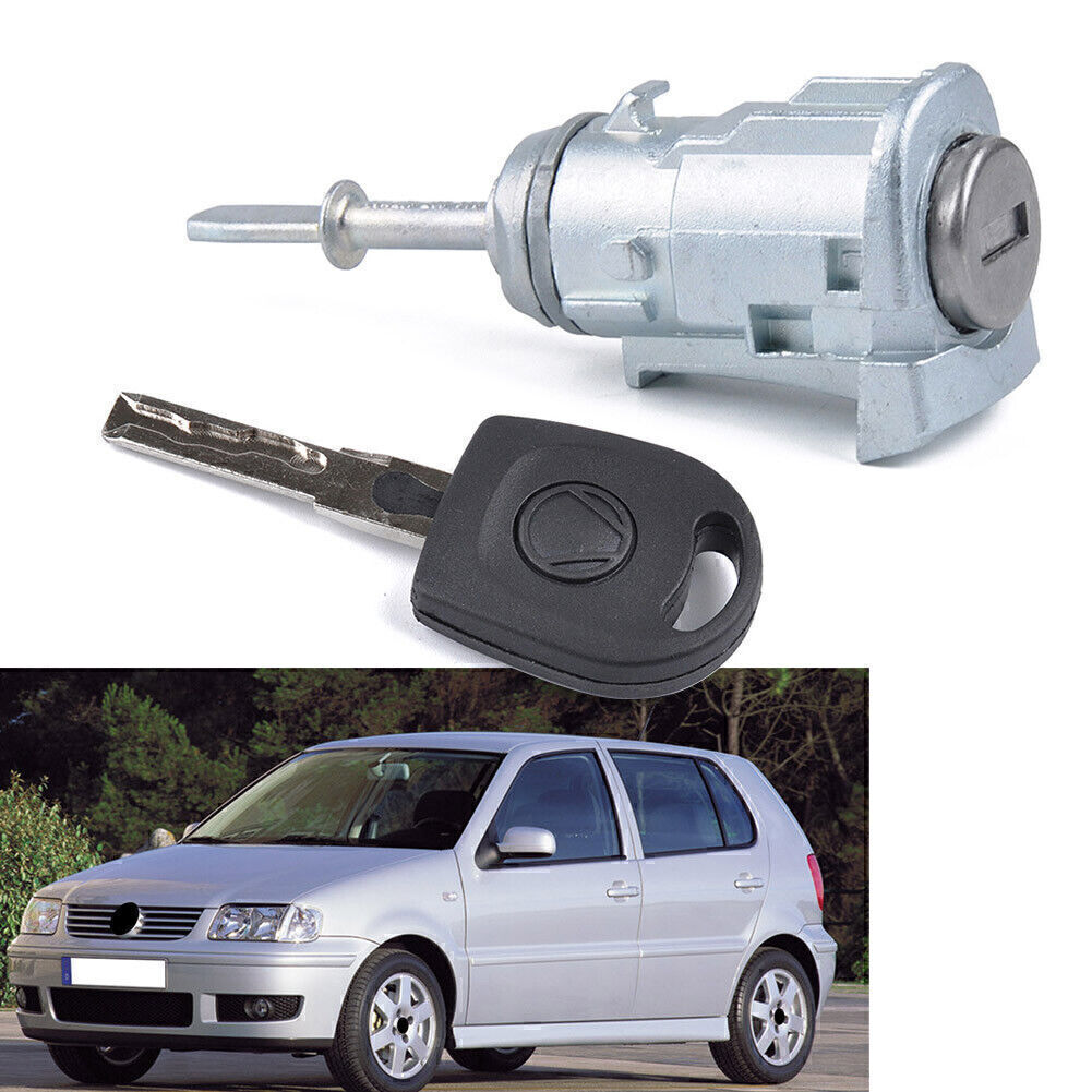 Door Lock Cylinder Kit Front Driver Side for Volkswagen Polo for Bora 1997-2005