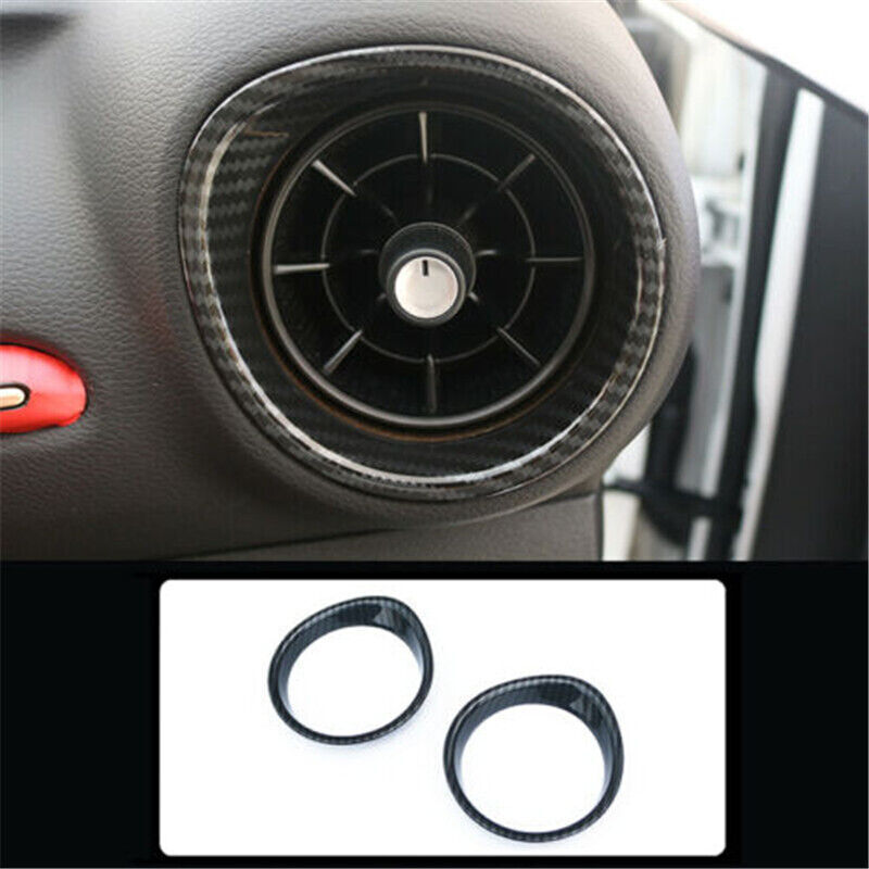 Carbon Fiber Side Air Vent Outlet Cover Trim for Kia K3 Forte Cerato 2019-2022